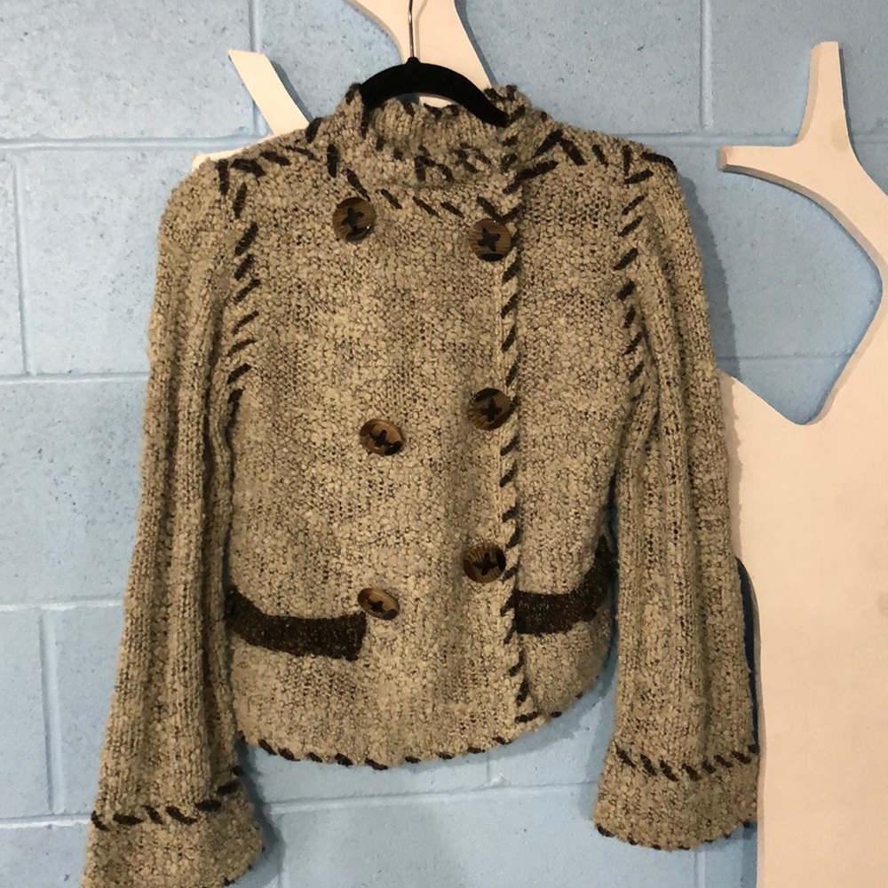 Vintage CURIO cardigan sweater SMALL